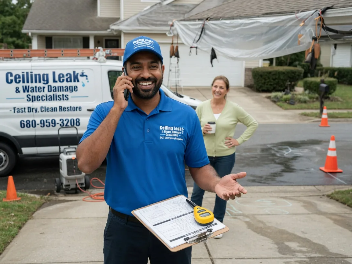 Ceiling Leak Cleanup Unionville, IA FAQs
